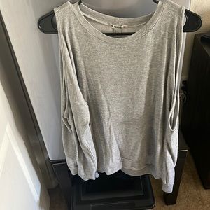 Gray sweater slits on side super cute from forever 21